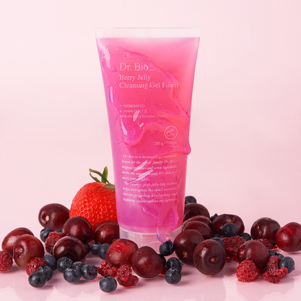 Berry Jelly Cleansing Gel Foam 200g