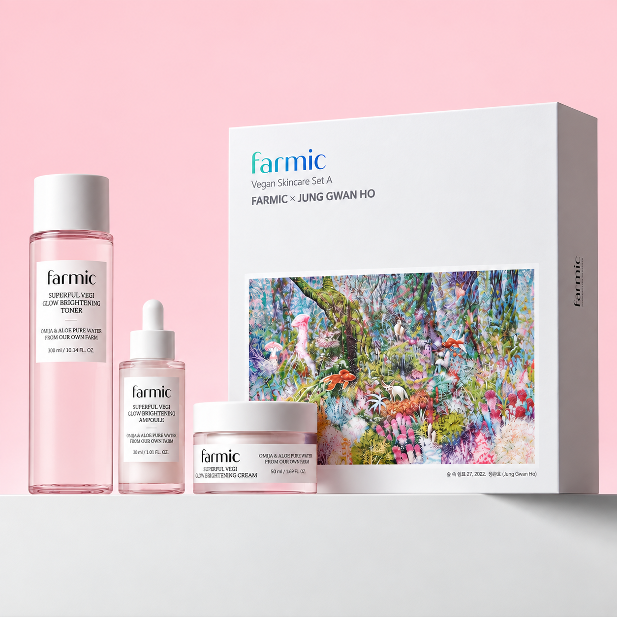 Limited Edition Farmic x Jung Kwan-ho Firming Care Set