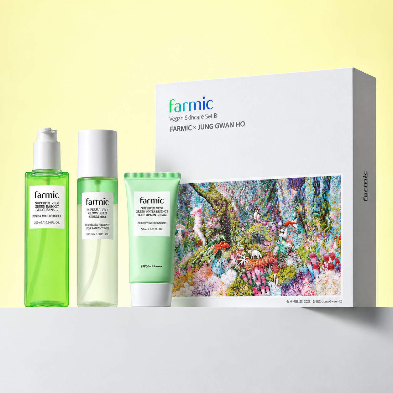 Limited Edition Farmic x Jung Kwan-ho Moisture Care Set