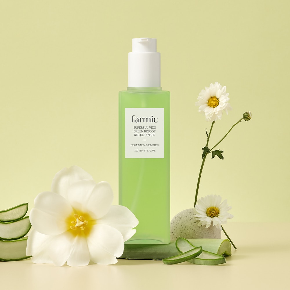 Superful Vegi Green Reboot Gel Cleanser 200ml