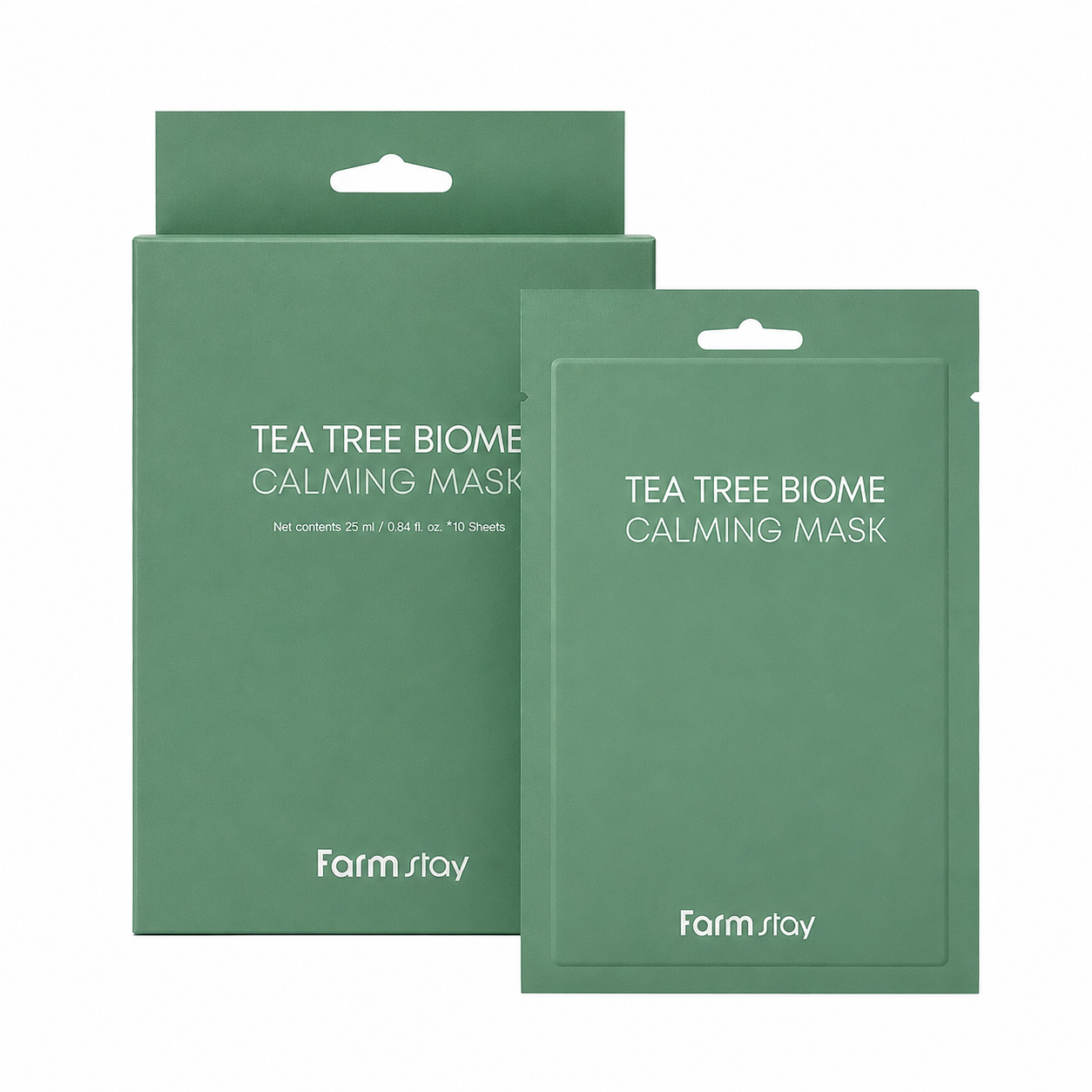 Tea Tree Biome Calming Mask Pack