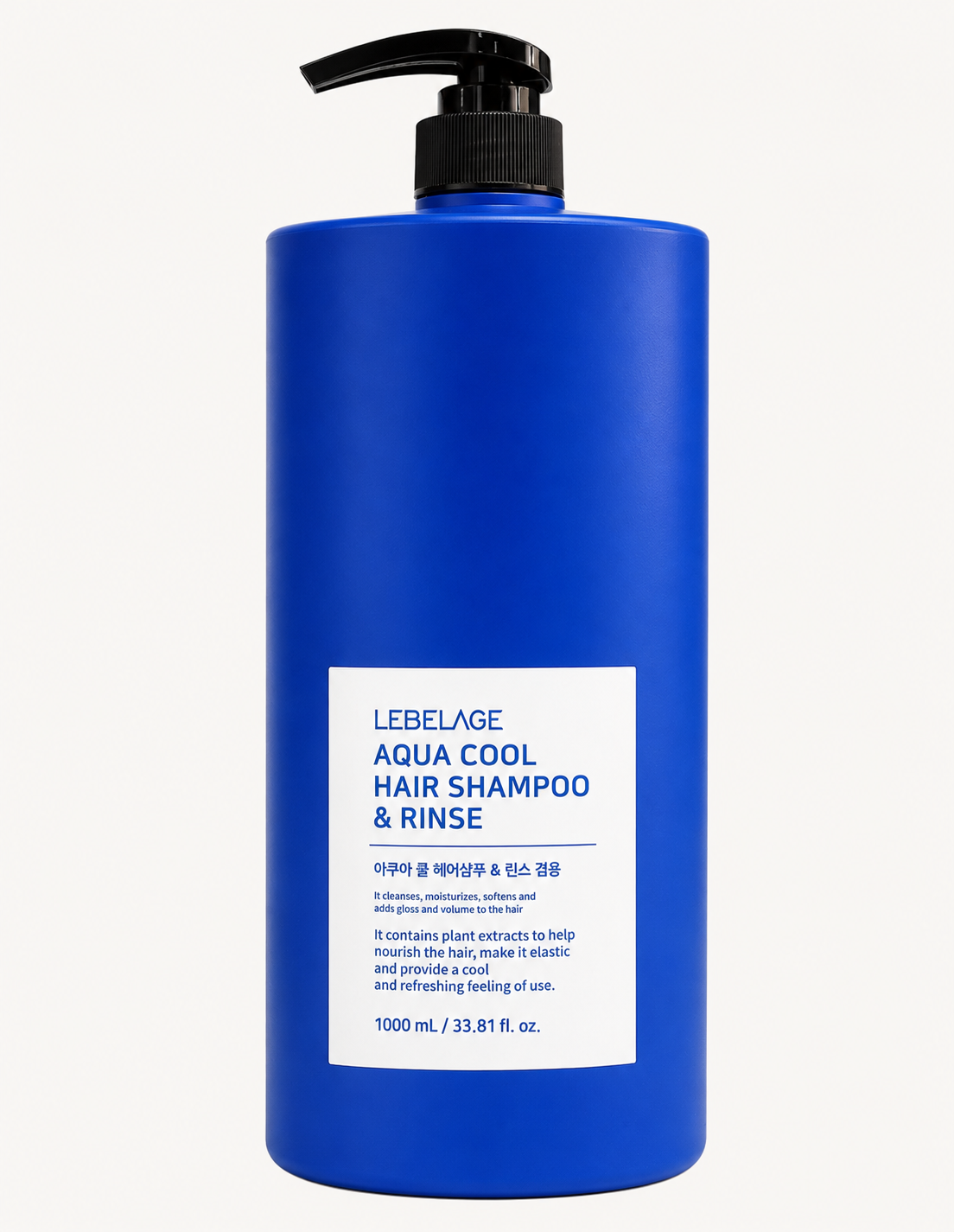 Aqua Cool Hair Shampoo & Rinse 2in1 1000ml