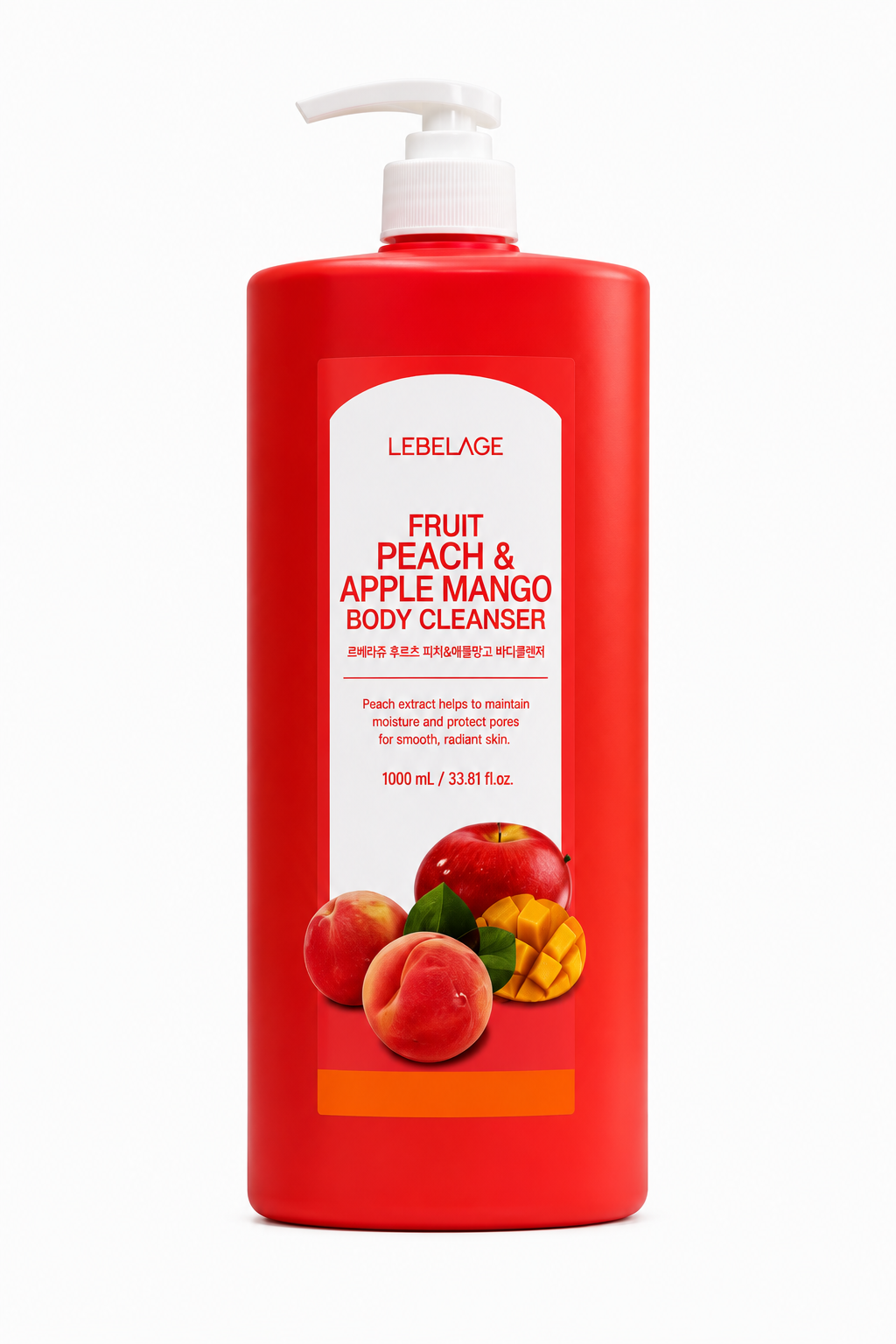 Fruit Peach & Apple Mango Body Cleanser 1000ml