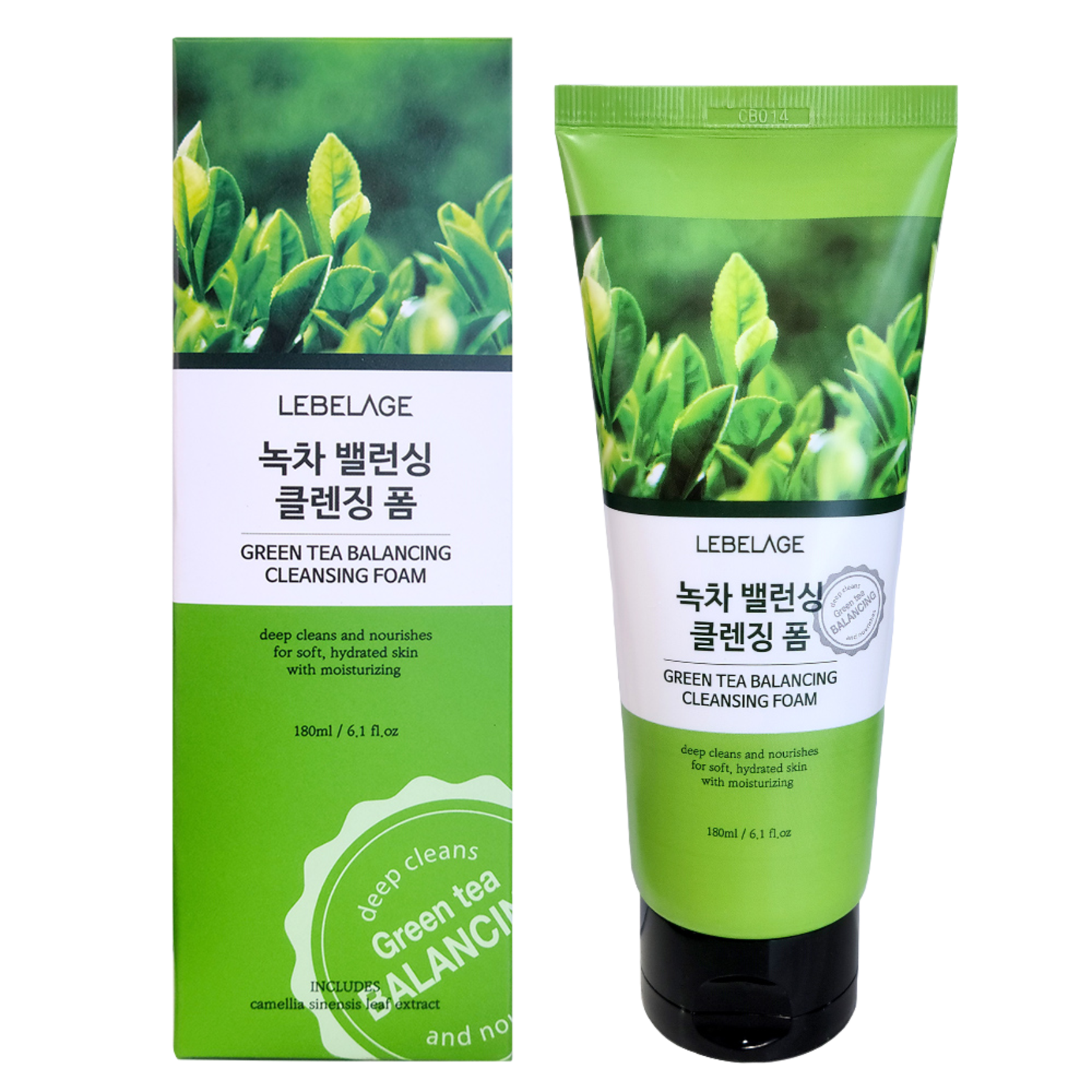 Green Tea Balancing Cleansing Foam 180ml