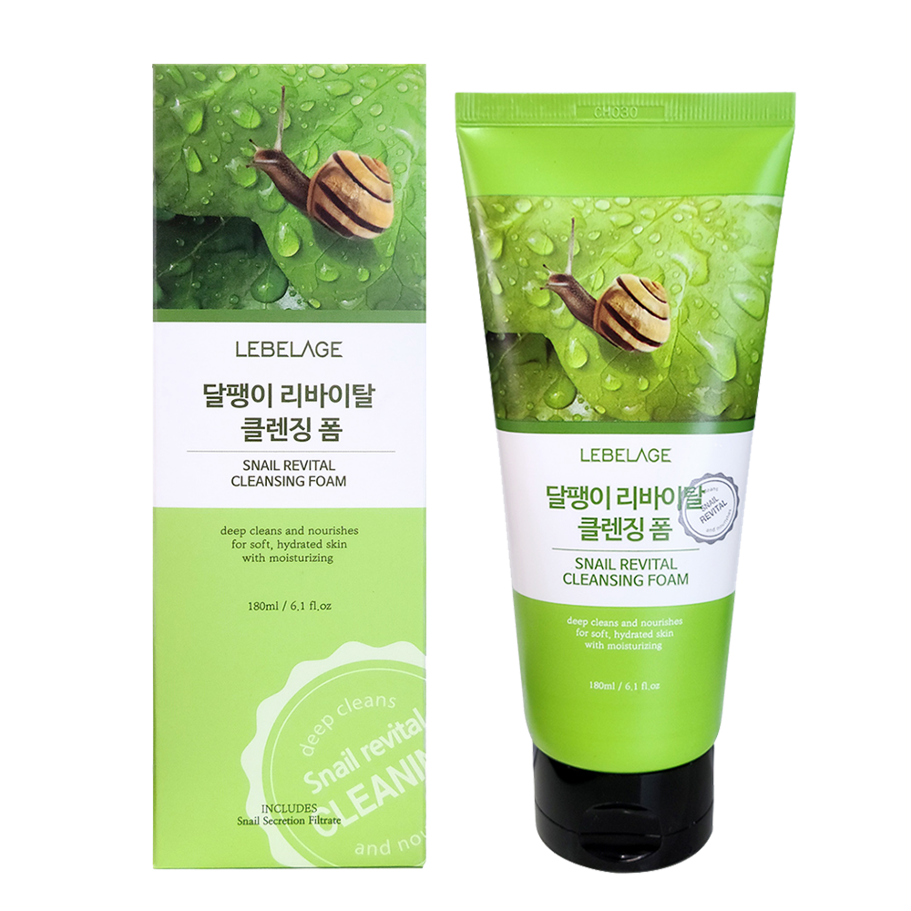 Snail Revital Cleansing Foam 180ml