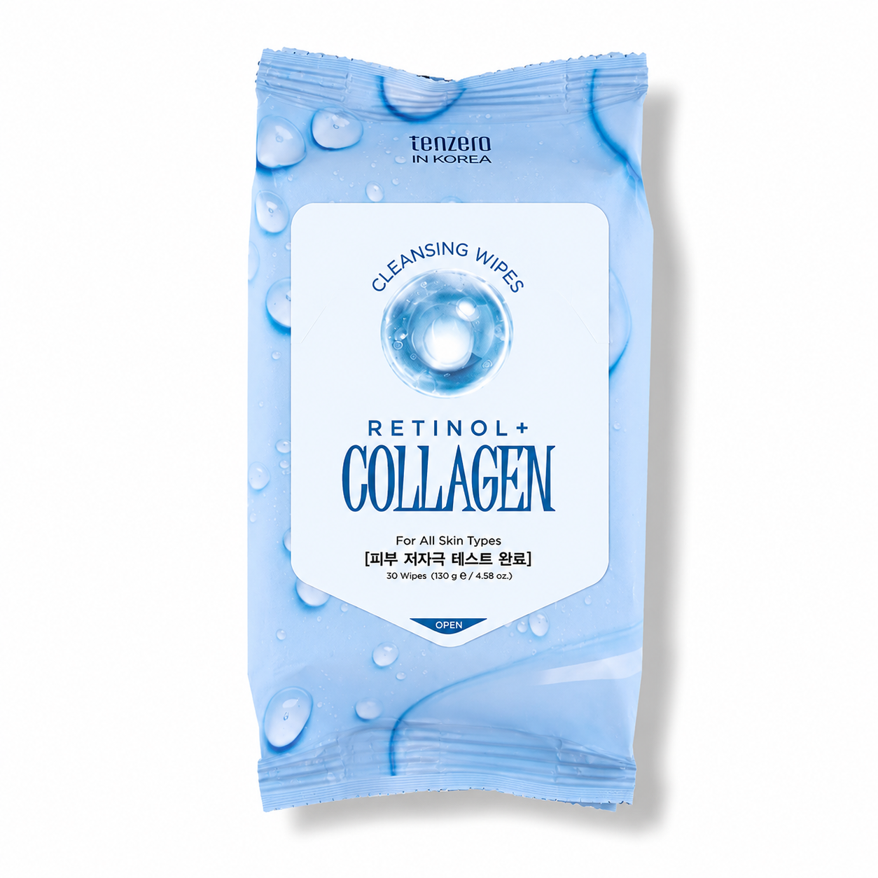 Retinol Collagen Cleansing Wipes (30 Wipes)