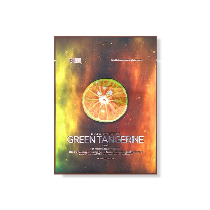 Glow Ampoule Green Tangerine Mask (10ea)