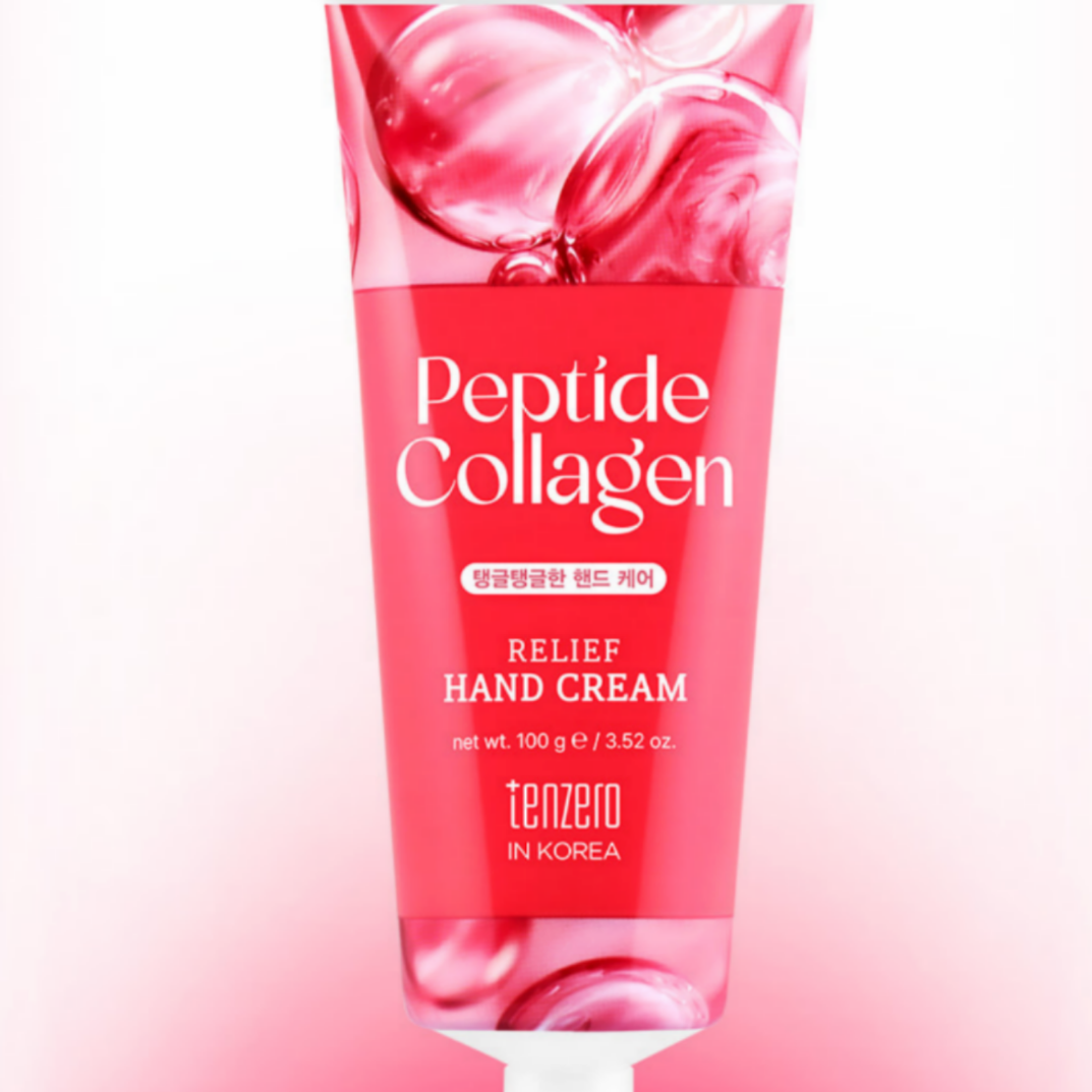 Tenzero Relief Hand Cream — Peptide Collagen