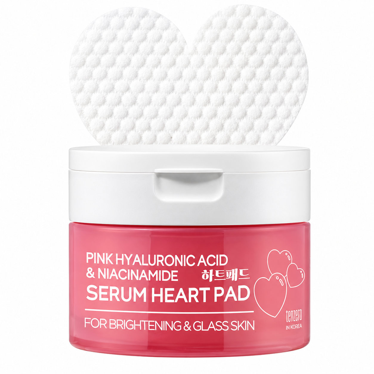 Pink Hyaluronic Acid Serum Heart Pad